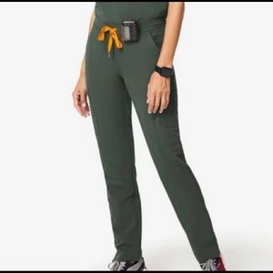 FIGS Yola scrub pants in Moss Green XXSP